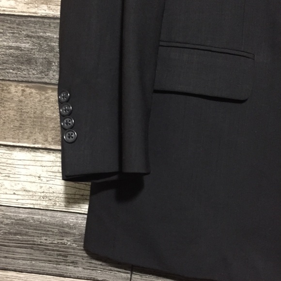 Joseph Feiss Wool Blazer Jacket Men’s 42 Tall Black 3 Button Canada Made. - Picture 7 of 9